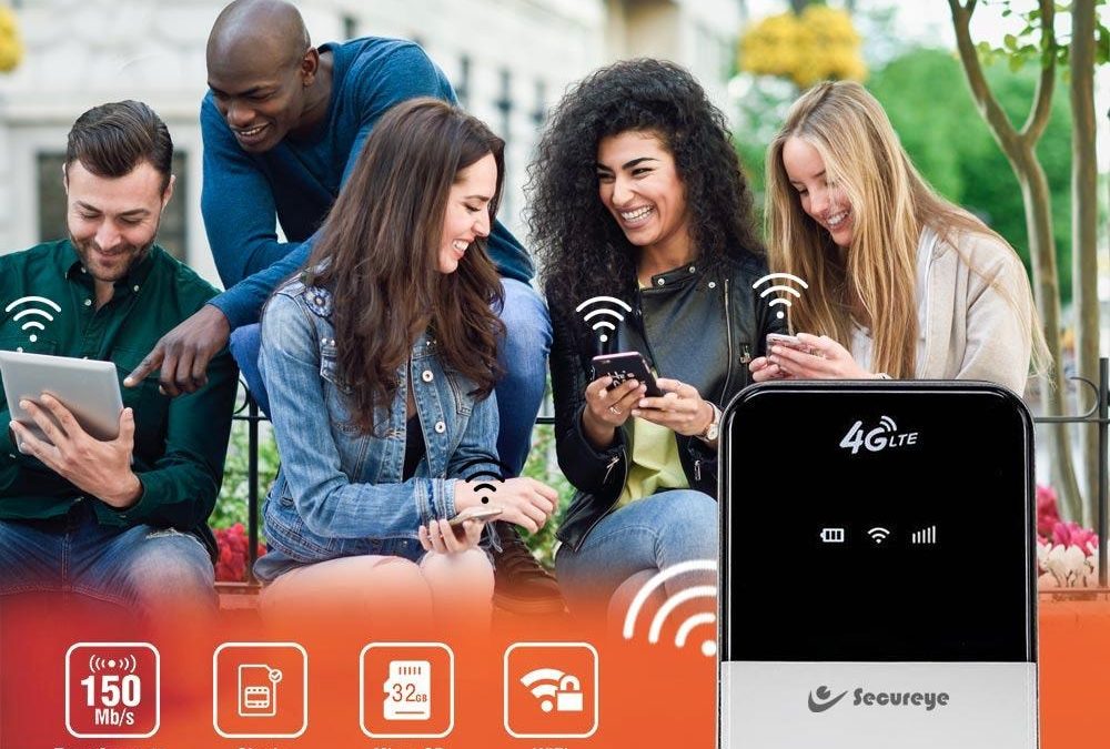 Secureye Launches Mifi router S-4GMR In India To Connect 10 devices at once